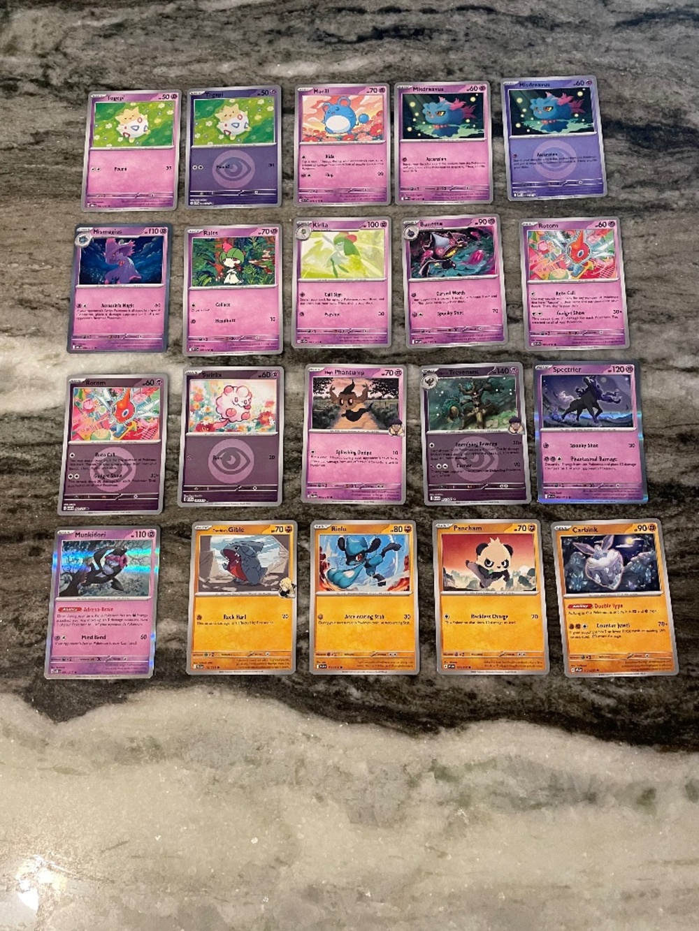 Pokemon Ascended Heroes Card Lot – Holos, Reverse Holos, Rares, Commons – Mixed